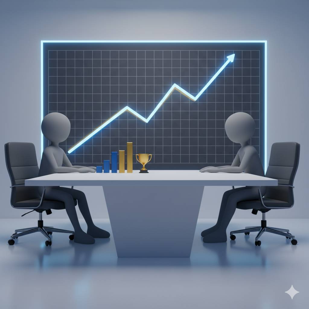 Imagem de destaque para o artigo Promoção à Vista: Como Negociar seu Salário de Forma Estratégica